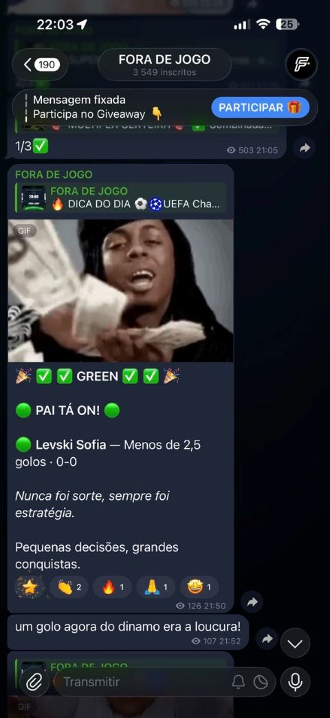 Green Levski Sofia menos de 2,5 golos